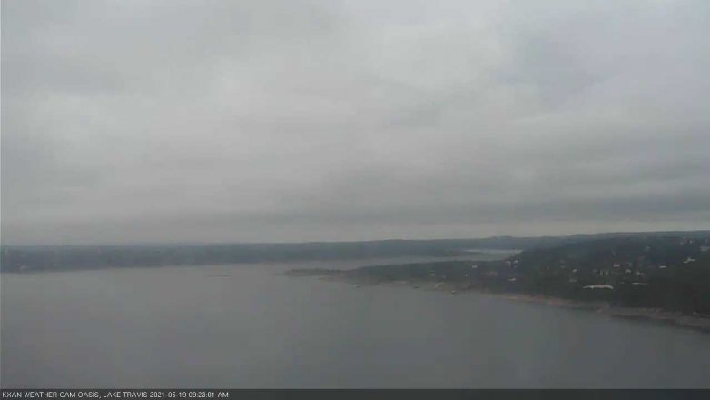 Lake Travis webcam, May 19, 2021 9:25 AM CT