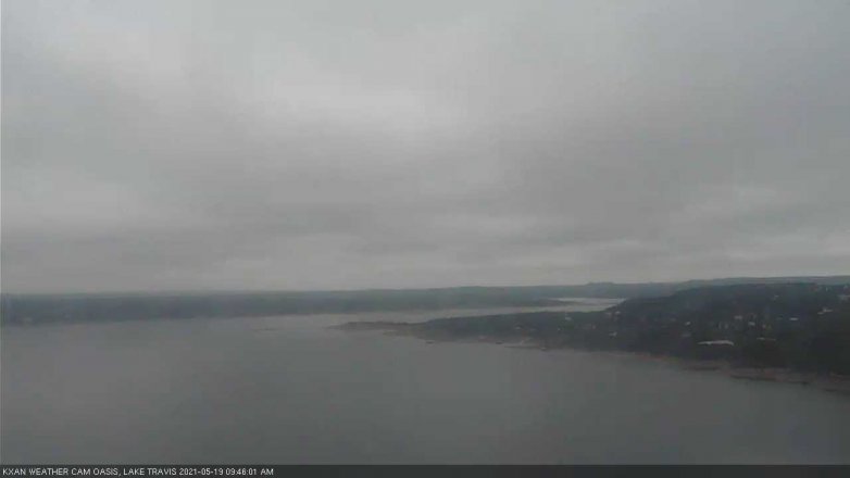 Lake Travis webcam, May 19, 2021 9:45 AM CT