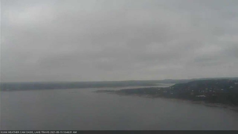 Lake Travis webcam, May 19, 2021 10:45 AM CT