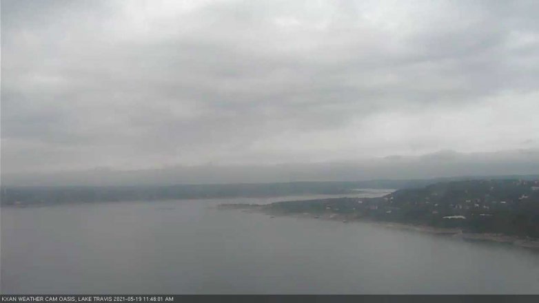 Lake Travis webcam, May 19, 2021 11:45 AM CT