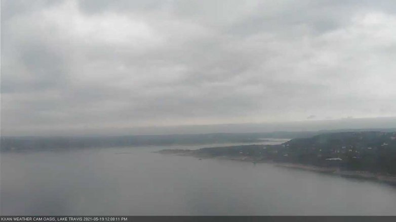 Lake Travis webcam, May 19, 2021 12:00 PM CT