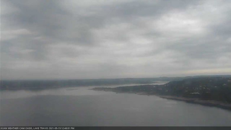 Lake Travis webcam, May 19, 2021 12:45 PM CT