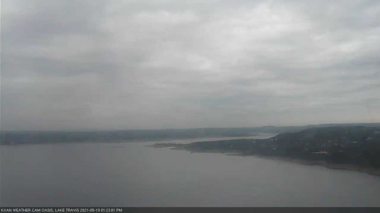 Lake Travis webcam, May 19, 2021 1:25 PM CT