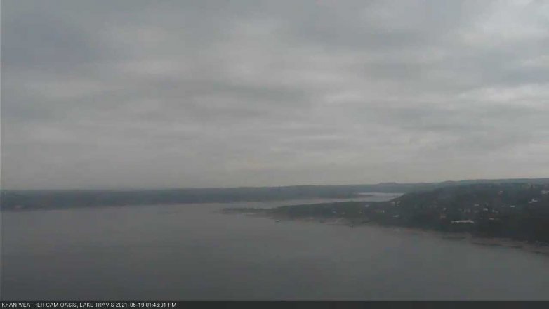 Lake Travis webcam, May 19, 2021 1:45 PM CT