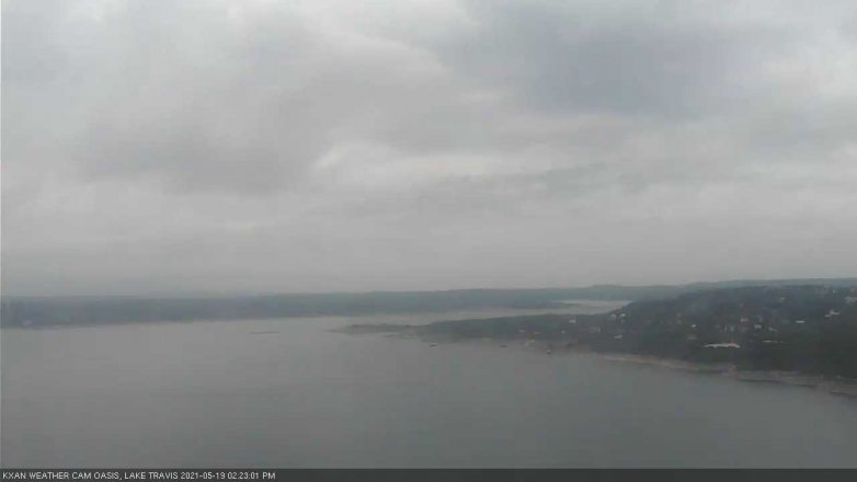Lake Travis webcam, May 19, 2021 2:25 PM CT