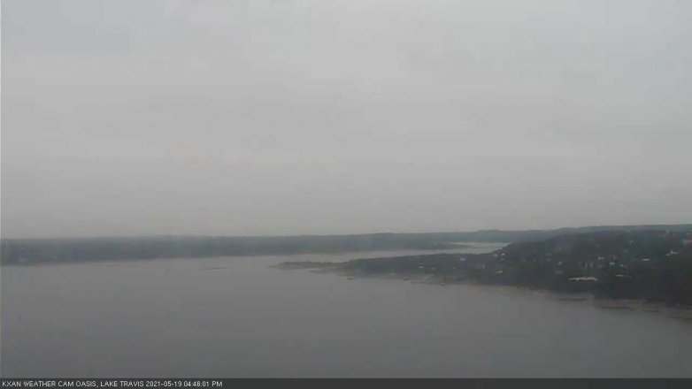 Lake Travis webcam, May 19, 2021 4:45 PM CT