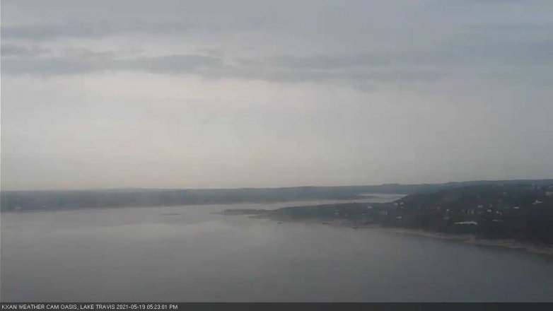 Lake Travis webcam, May 19, 2021 5:25 PM CT