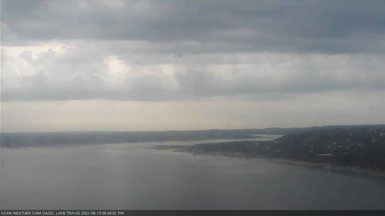 Lake Travis webcam, May 19, 2021 5:45 PM CT