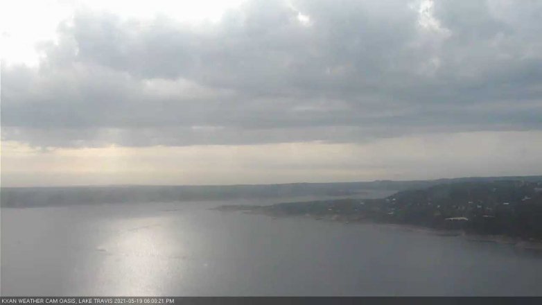 Lake Travis webcam, May 19, 2021 6:00 PM CT