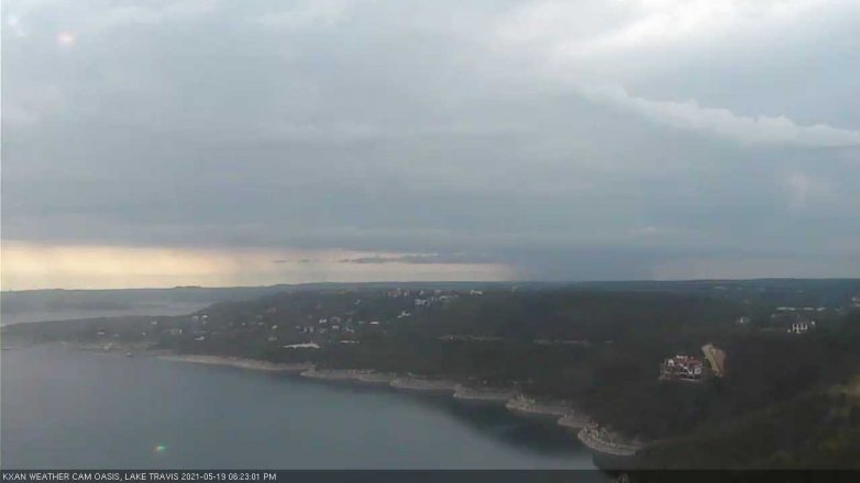 Lake Travis webcam, May 19, 2021 6:25 PM CT
