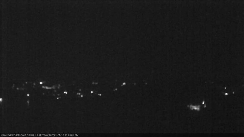 Lake Travis webcam, May 19, 2021 11:25 PM CT