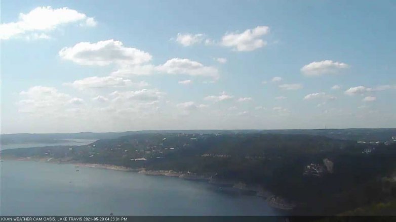 Lake Travis webcam, May 20, 2021 4:25 PM CT