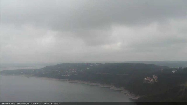 Lake Travis webcam, May 21, 2021 10:25 AM CT