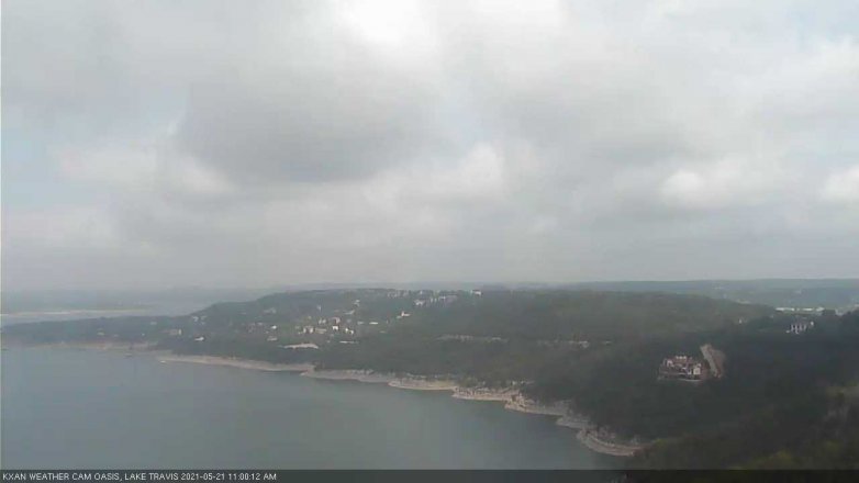 Lake Travis webcam, May 21, 2021 11:00 AM CT