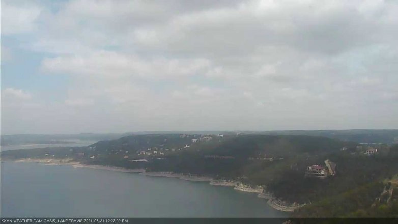Lake Travis webcam, May 21, 2021 12:25 PM CT