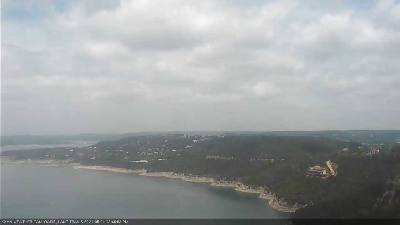 Lake Travis webcam, May 21, 2021 12:45 PM CT