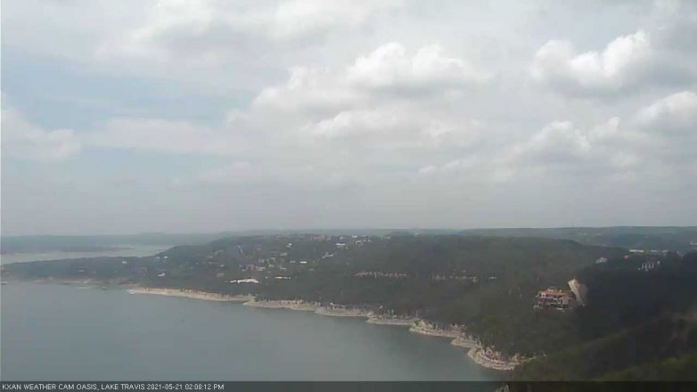 Lake Travis webcam, May 21, 2021 2:00 PM CT