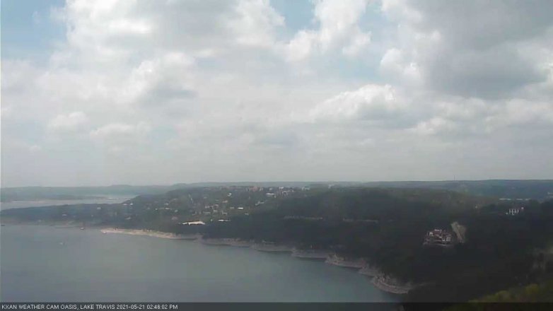 Lake Travis webcam, May 21, 2021 2:45 PM CT