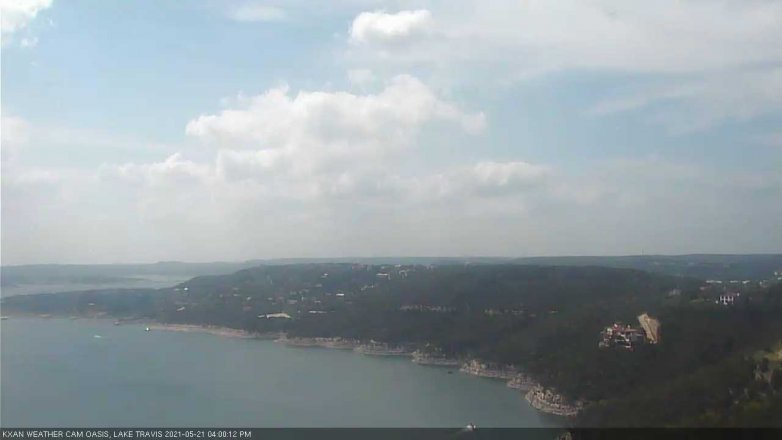 Lake Travis webcam, May 21, 2021 4:00 PM CT