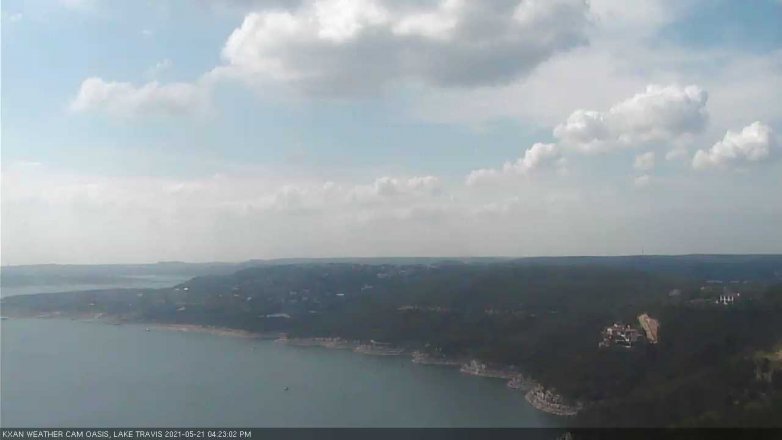 Lake Travis webcam, May 21, 2021 4:25 PM CT