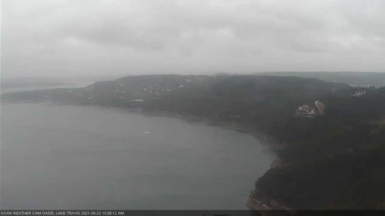 Lake Travis webcam, May 22, 2021 10:00 AM CT