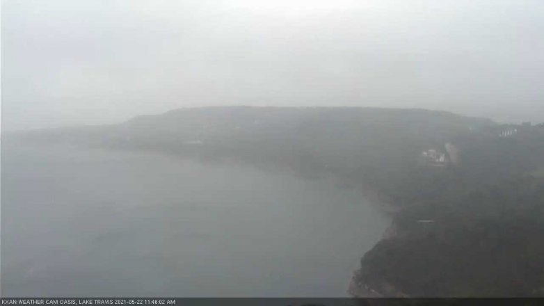 Lake Travis webcam, May 22, 2021 11:45 AM CT