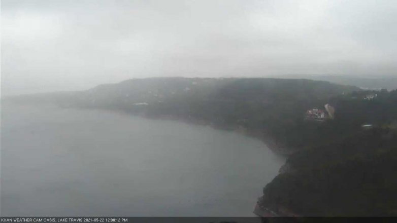 Lake Travis webcam, May 22, 2021 12:00 PM CT