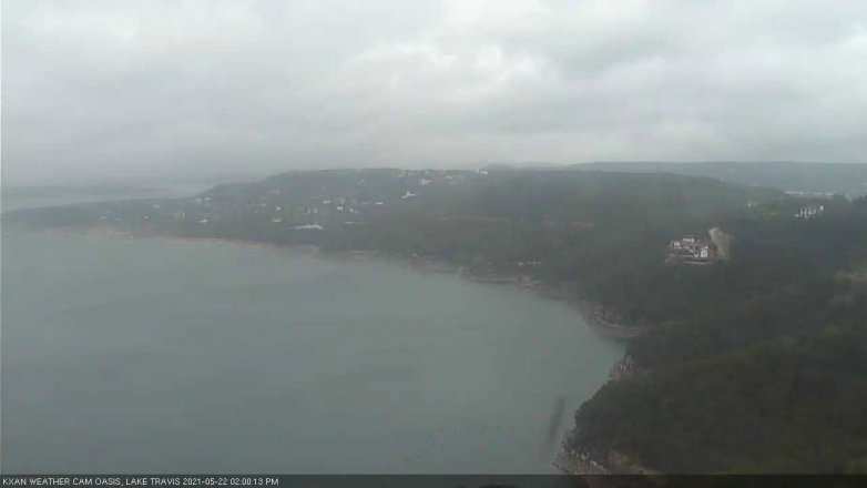 Lake Travis webcam, May 22, 2021 2:00 PM CT