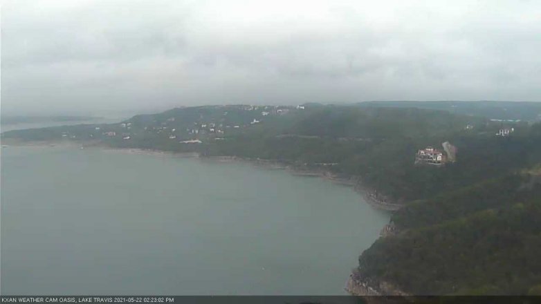 Lake Travis webcam, May 22, 2021 2:25 PM CT