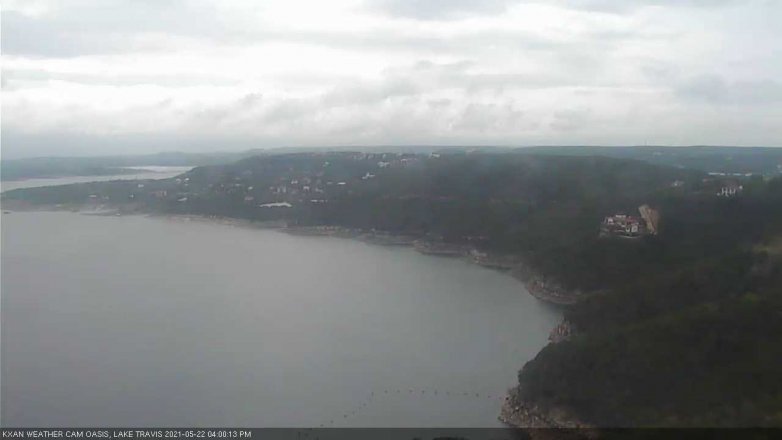 Lake Travis webcam, May 22, 2021 4:00 PM CT