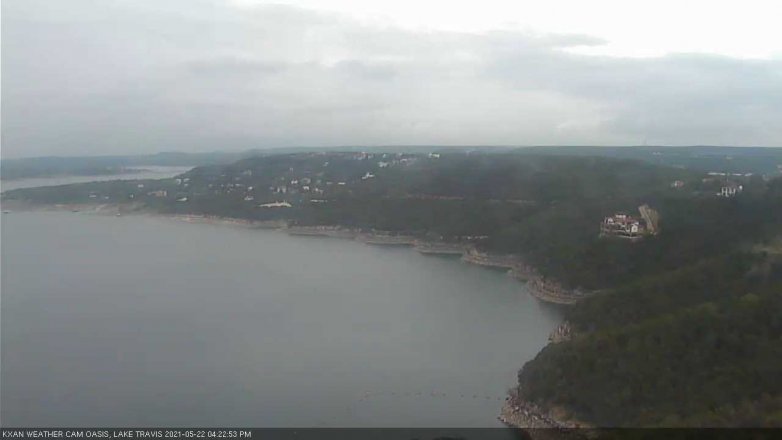 Lake Travis webcam, May 22, 2021 4:25 PM CT