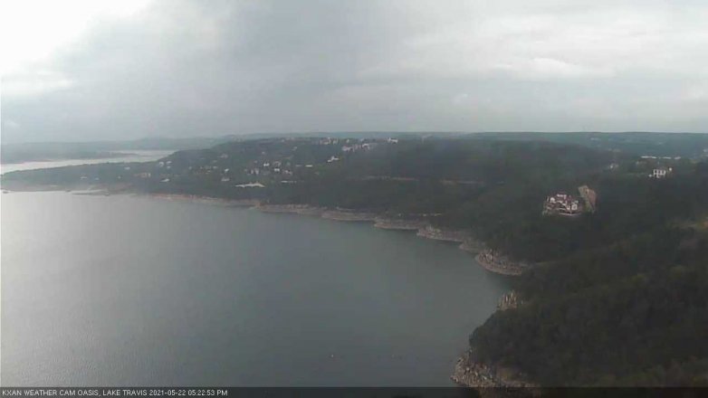 Lake Travis webcam, May 22, 2021 5:25 PM CT