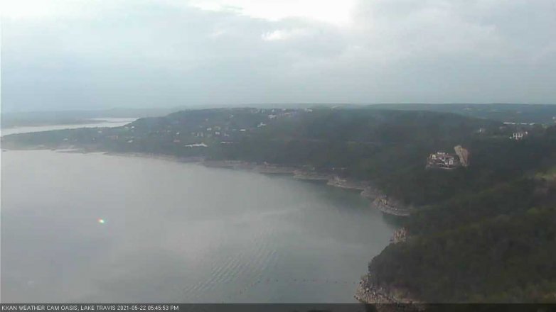 Lake Travis webcam, May 22, 2021 5:45 PM CT