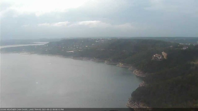 Lake Travis webcam, May 22, 2021 6:00 PM CT