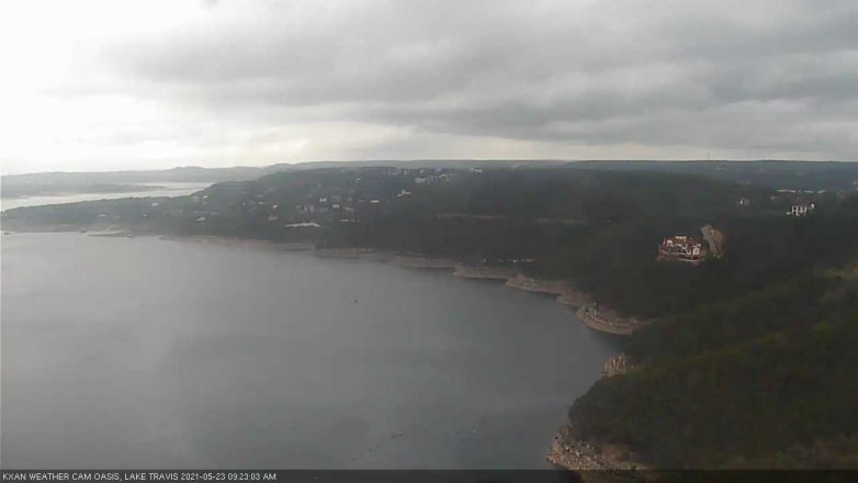 Lake Travis webcam, May 23, 2021 9:25 AM CT