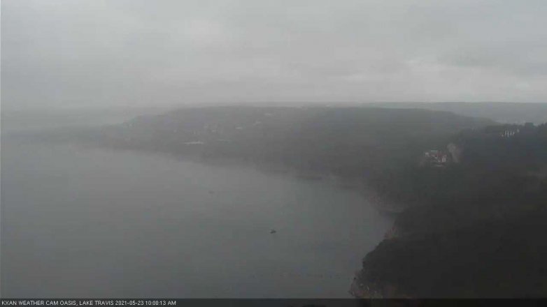 Lake Travis webcam, May 23, 2021 10:00 AM CT