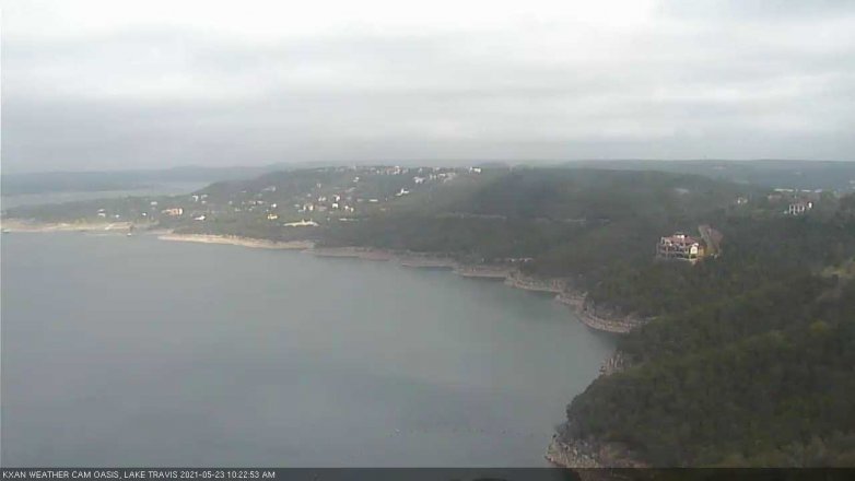 Lake Travis webcam, May 23, 2021 10:25 AM CT