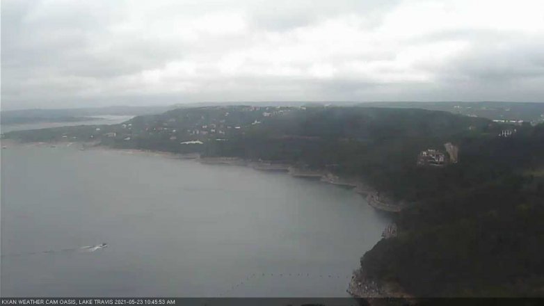 Lake Travis webcam, May 23, 2021 10:45 AM CT