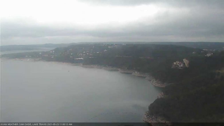 Lake Travis webcam, May 23, 2021 11:00 AM CT