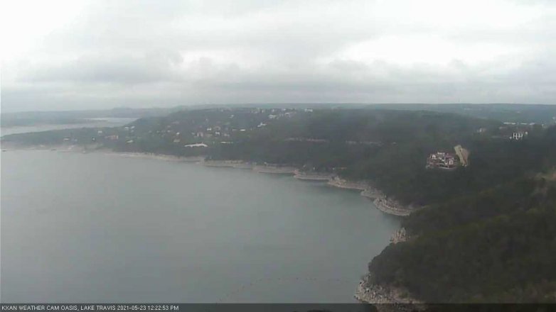 Lake Travis webcam, May 23, 2021 12:25 PM CT