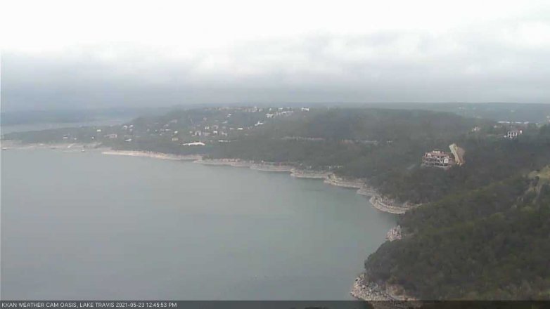 Lake Travis webcam, May 23, 2021 12:45 PM CT