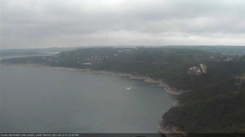 Lake Travis webcam, May 23, 2021 1:25 PM CT