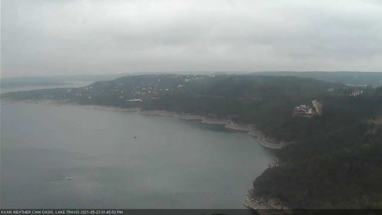 Lake Travis webcam, May 23, 2021 1:45 PM CT