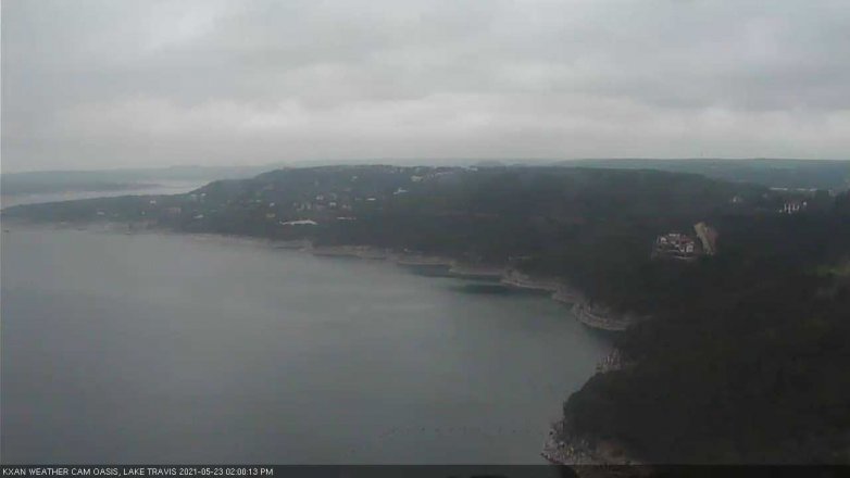 Lake Travis webcam, May 23, 2021 2:00 PM CT