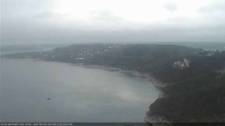 Lake Travis webcam, May 23, 2021 2:25 PM CT