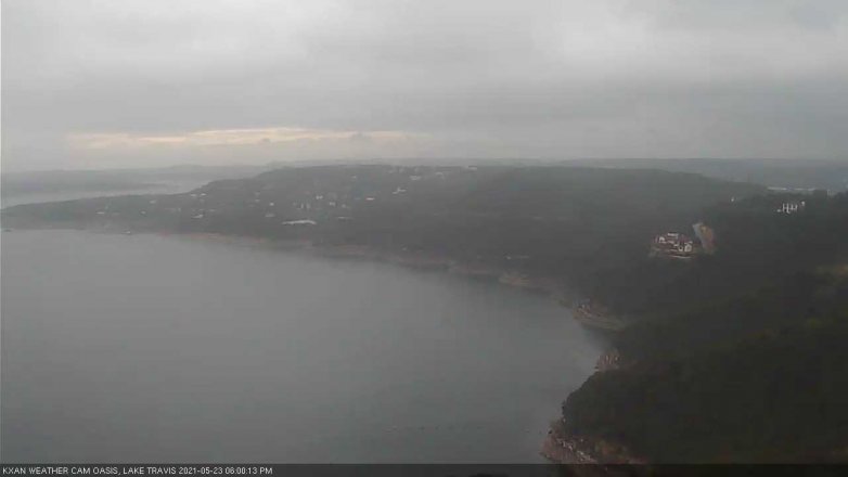 Lake Travis webcam, May 23, 2021 6:00 PM CT