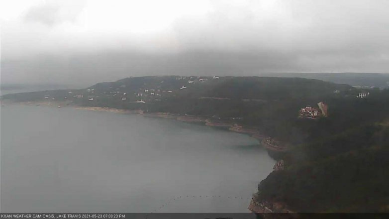 Lake Travis webcam, May 23, 2021 7:00 PM CT
