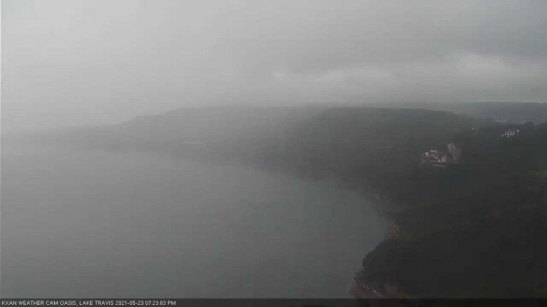 Lake Travis webcam, May 23, 2021 7:25 PM CT