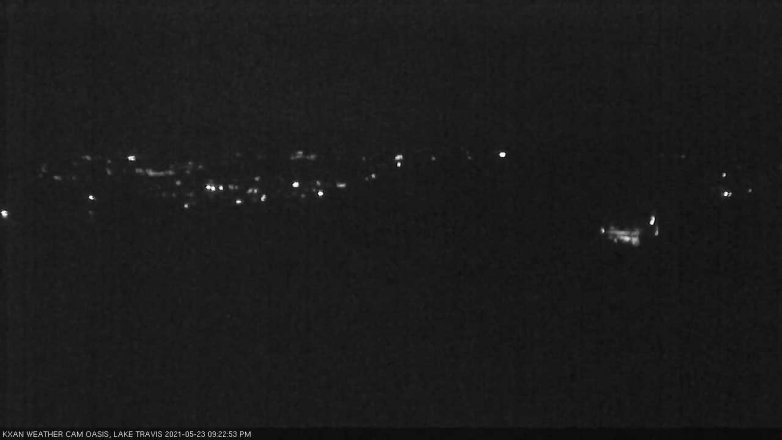 Lake Travis webcam, May 23, 2021 9:25 PM CT