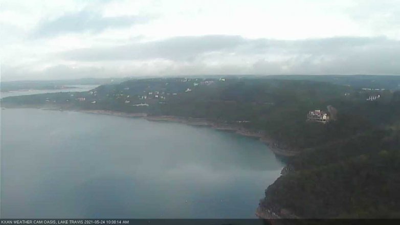 Lake Travis webcam, May 24, 2021 10:00 AM CT